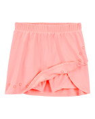 Kid Active Twist Tank & Wrap Skort Set - Coral, image 7 of 7 slides