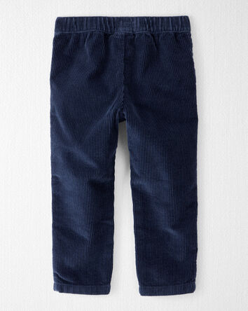 Toddler Organic Cotton Corduroy Drawstring Pants, 