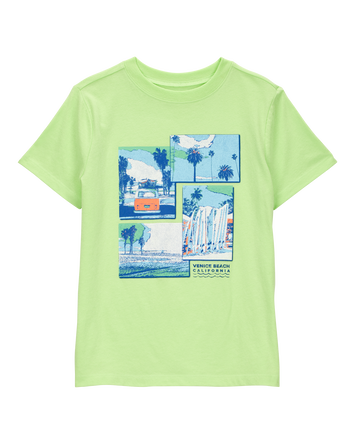 Kid Venice Beach Graphic Tee - Green, 