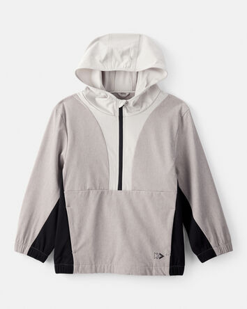 Boys Active Windbreaker - Grey, 