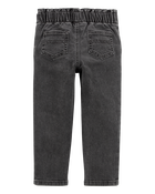 Toddler Pull-On Denim Pant - Black, image 4 of 7 slides
