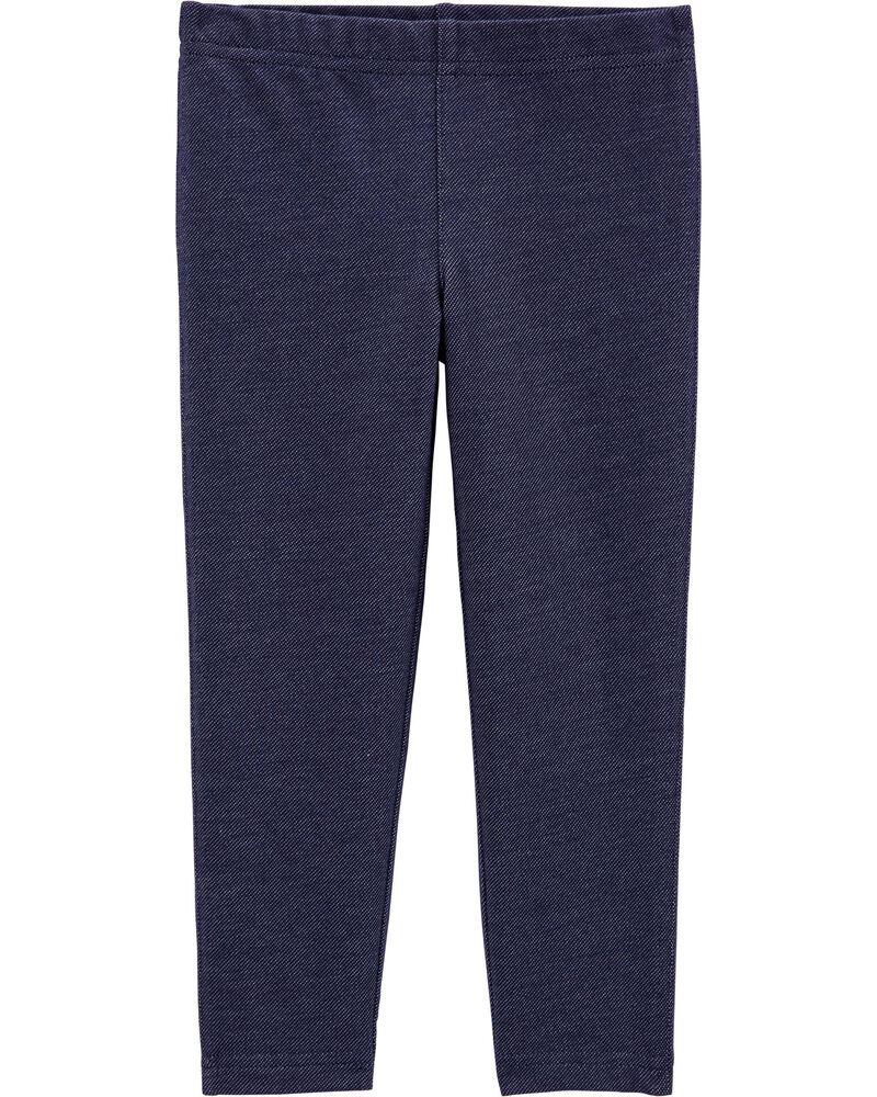 Toddler Knit Denim Leggings, image 1 of 1 slides