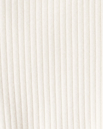 Toddler Girl Long-Sleeve Peplum Top - White, 