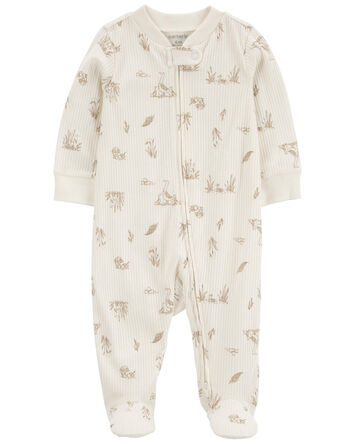 Goose 2-Way Zip Thermal Sleep & Play Pajamas, 