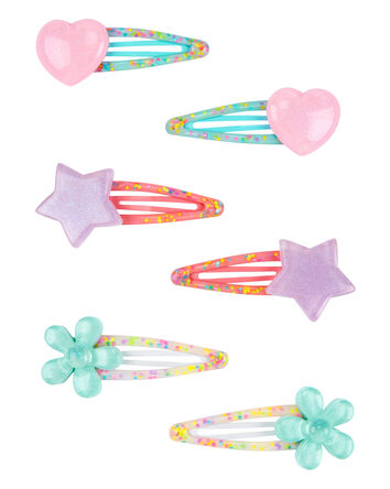 6-Pack Hair Clips, 