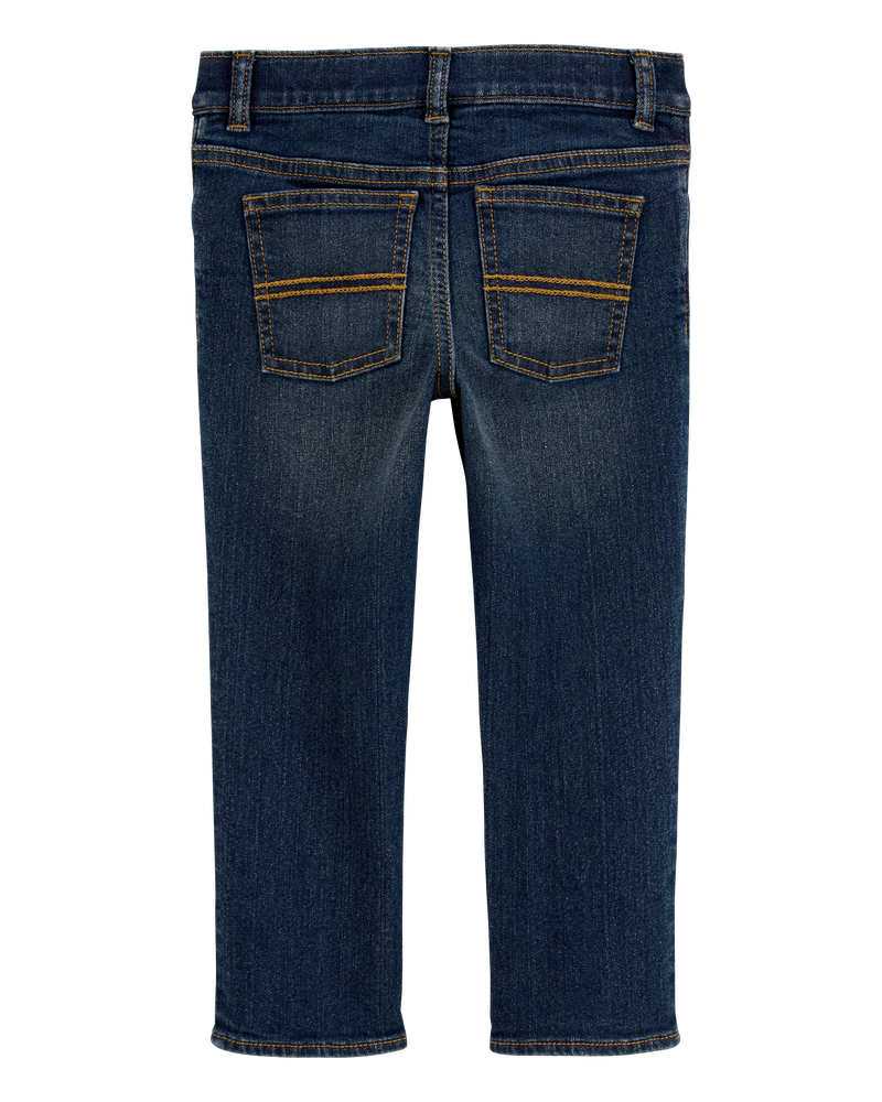 Toddler Straight Leg Denim Jeans, image 2 of 5 slides