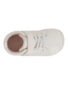  Every Step® First Walker Floral High-Top Sneakers - White, image 4 of 7 slides
