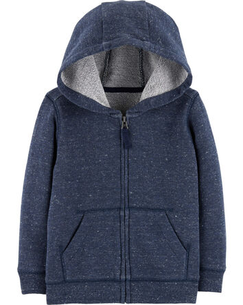Toddler Marled Zip-Up French Terry Hoodie, 