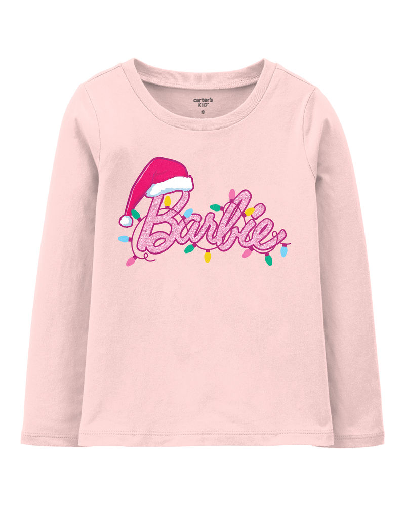 Kid Barbie Christmas Tee, image 1 of 3 slides