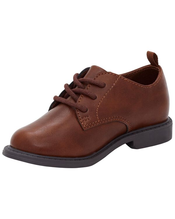 Brown Toddler Dress Shoes