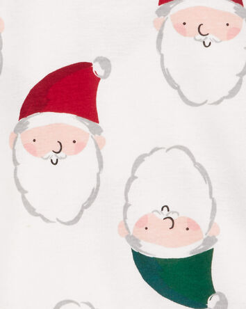 Baby 2-Piece Santa 100% Snug Fit Cotton PJs, 