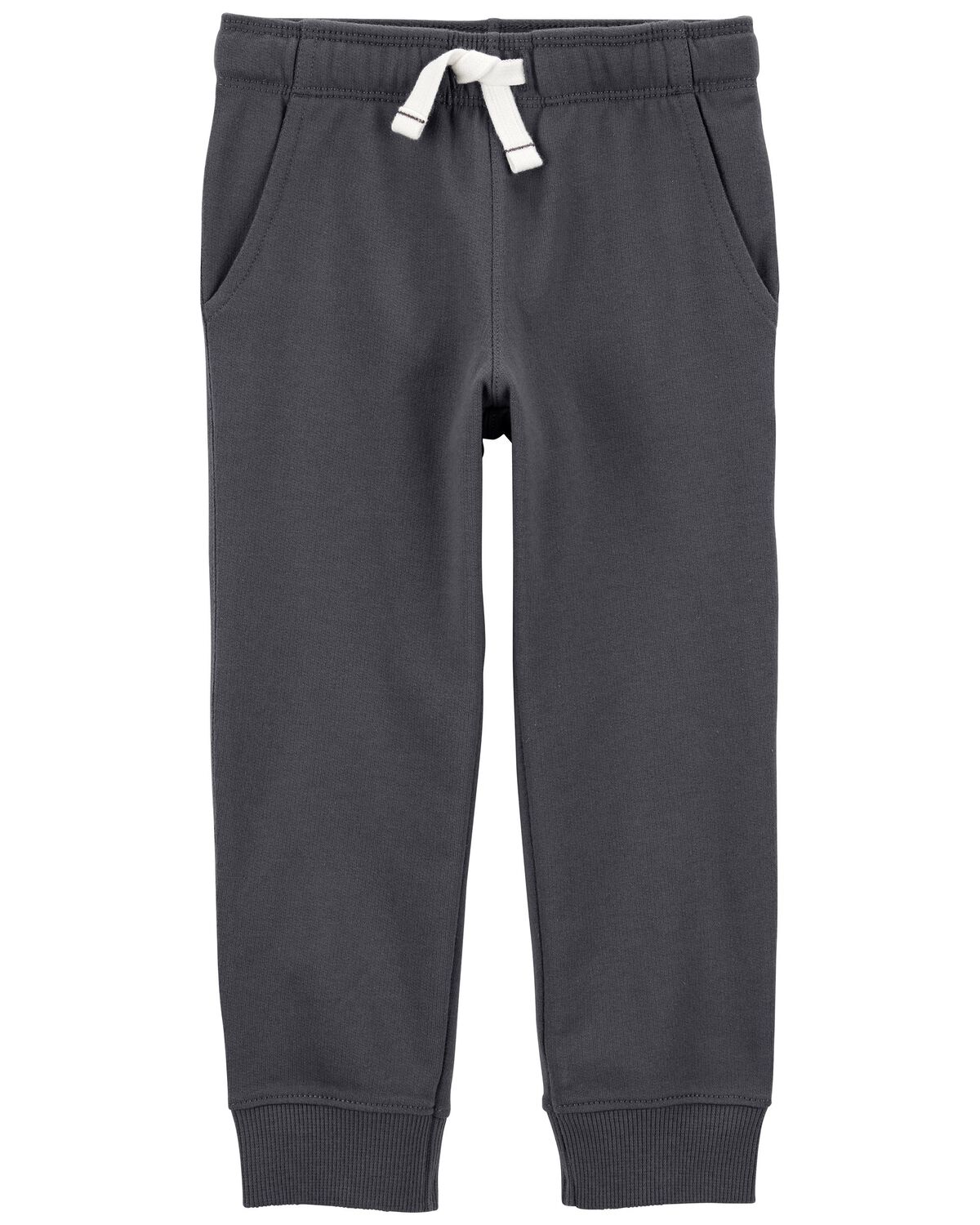 Grey Baby PullOn French Terry Joggers