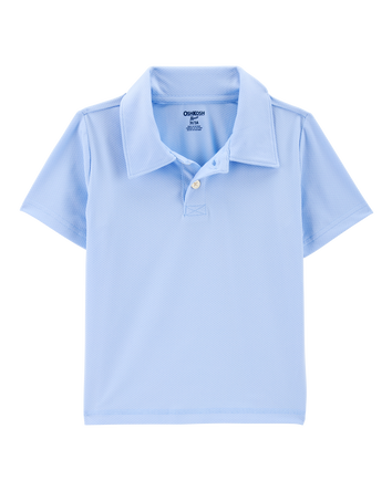 Toddler Active Uniform Polo Shirt in Moisture Wicking BeCool™ Fabric - Blue, 