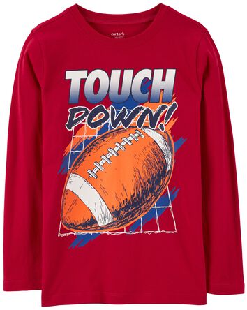 Kid Touchdown Football Graphic Tee, 