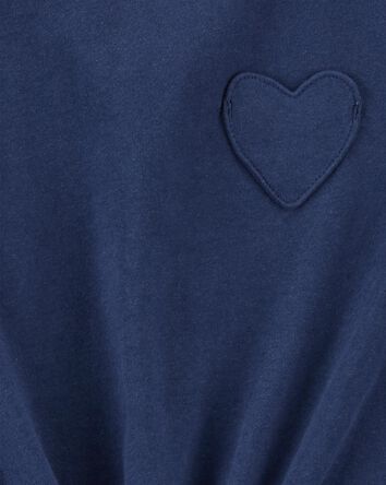 Toddler Tie-Front Jersey Tee, 