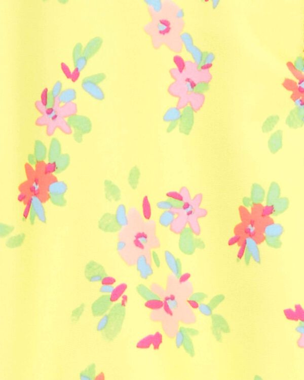 Yellow Baby 1Piece Ruffle Swimsuit