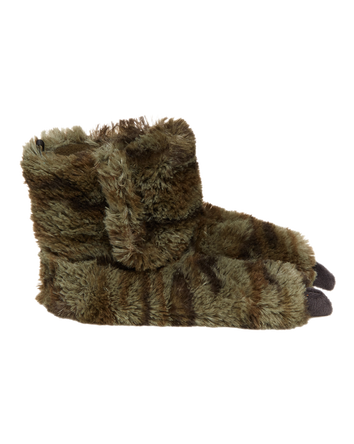 Fuzzy Dinosaur Slipper Shoes, 