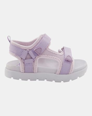 Toddler Casual Girl Sandals - Purple, 