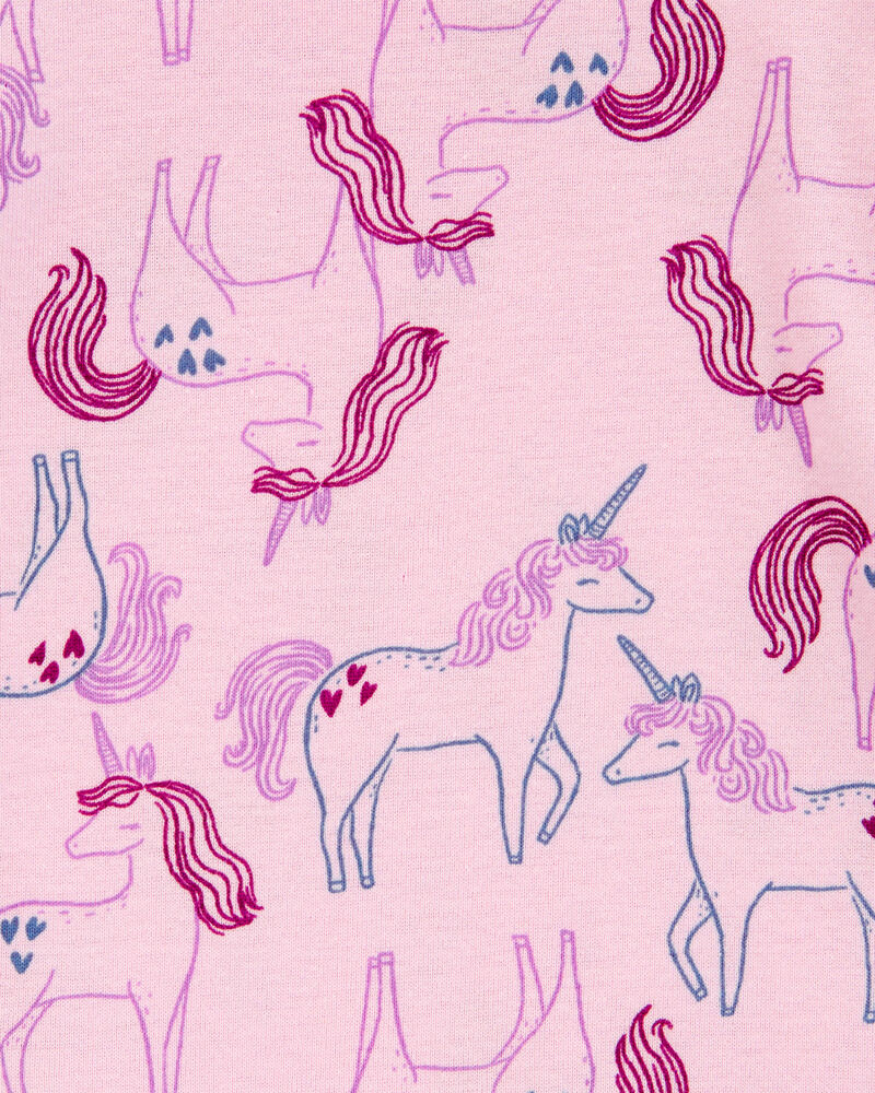 Baby 4-Piece Unicorn 100% Snug Fit Cotton Pajamas, image 3 of 5 slides