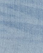 Kid Eyelet Hem Iconic Denim Short - Brit Wash, image 3 of 5 slides