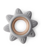 Little Planet Silicone &  Wood Teether - Grey, image 2 of 3 slides