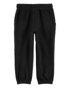 Baby Pull-On Fleece Cinched-Hem Pants, image 2 of 4 slides