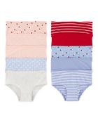 Toddler 10-Pack Strawberry Brief Stretch Cotton Undies, image 1 of 2 slides