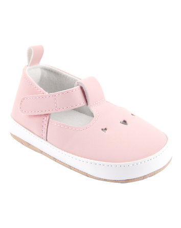Baby Heart Sneakers - Pink, 