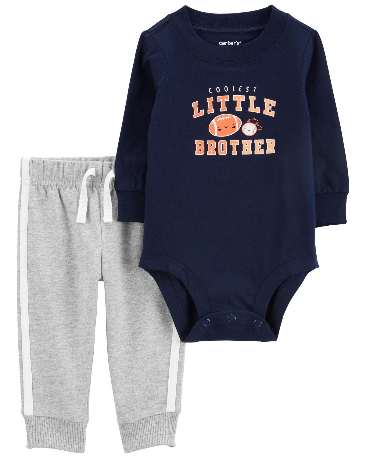 Baby 2-Piece Little Brother Bodysuit Pant Set