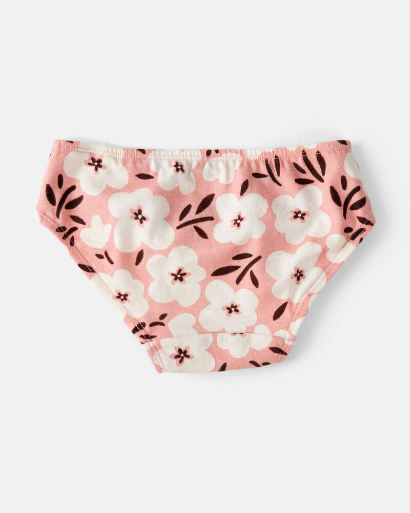 Toddler 7-Pack Heart Floral Hipster Stretch Cotton Undies, image 2 of 4 slides