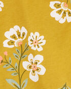Baby Floral Cotton Jumpsuit, image 2 of 3 slides