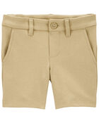 Toddler 3-Pack Stretch  Uniform Chino Shorts, image 2 of 3 slides