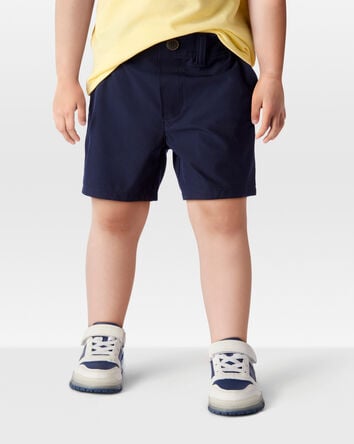 Toddler Boy Active Pull-On Uniform Shorts - Navy, 
