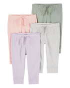 Baby 9-Piece Short-Sleeve Bodysuits & Pull-On Pants Set, image 8 of 12 slides