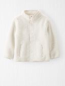 Light Cream - Toddler Recycled Sherpa Jacket