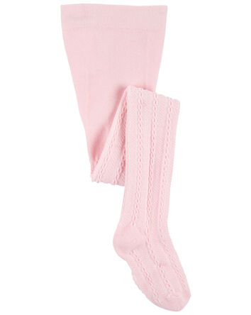 Kid Cable Knit Tights, 