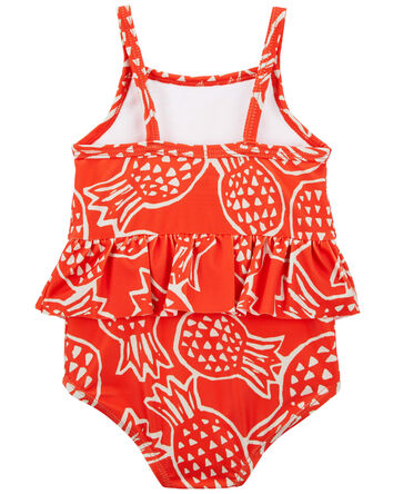 Baby Pineapple 1-Piece Swimsuit, 