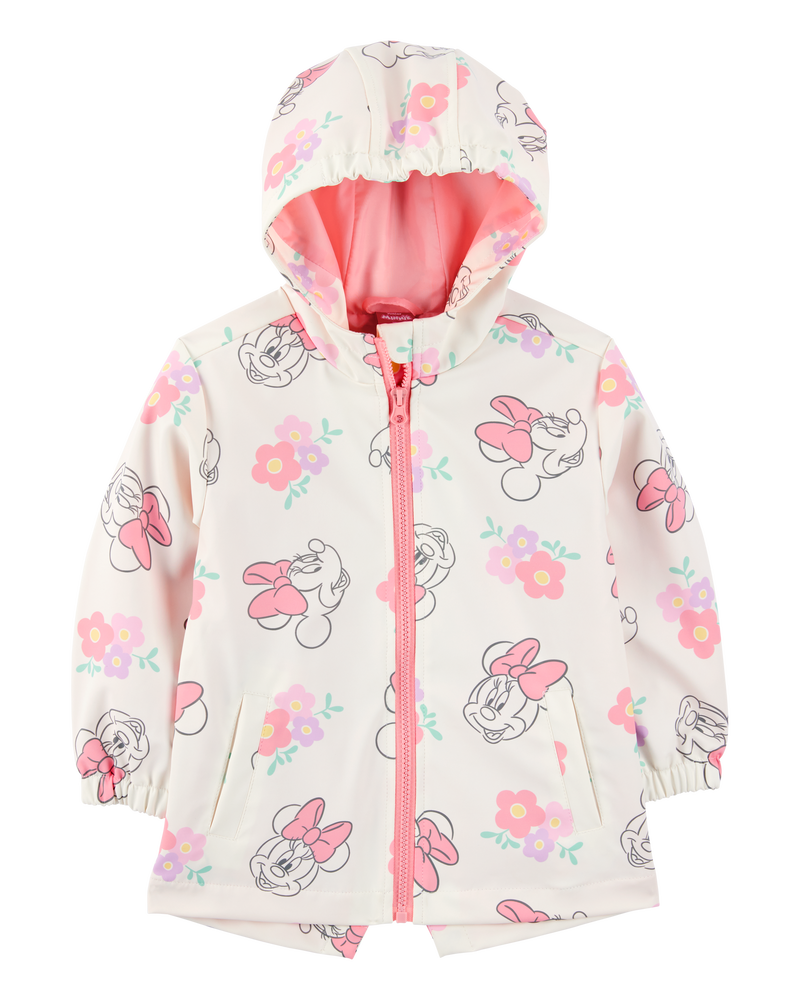 Toddler Minnie Mouse Rain Jacket, image 1 of 3 slides