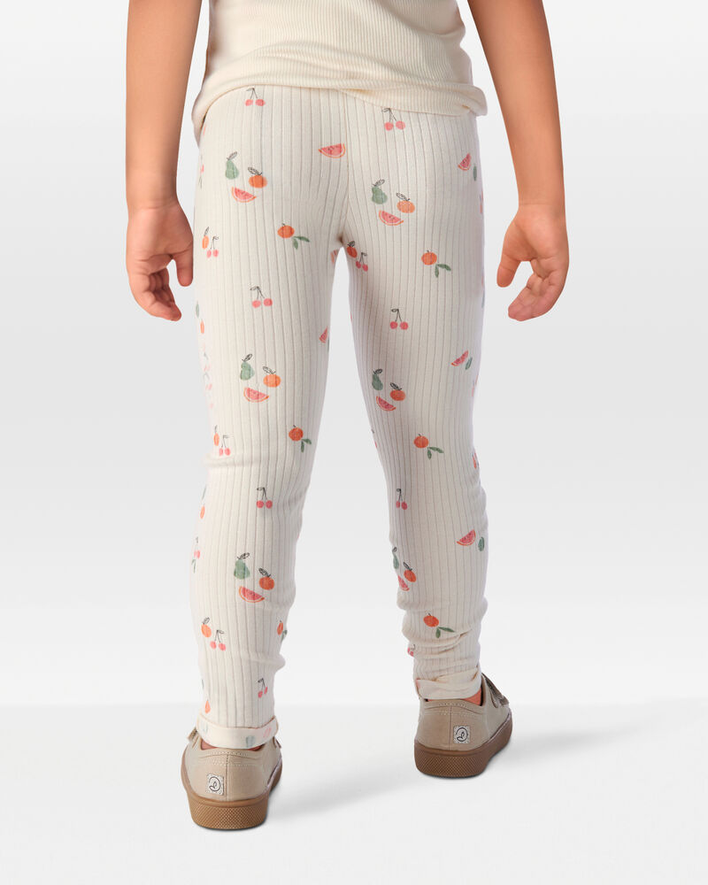 Toddler 2-Pack Organic Cotton Rib Leggings, image 3 of 8 slides