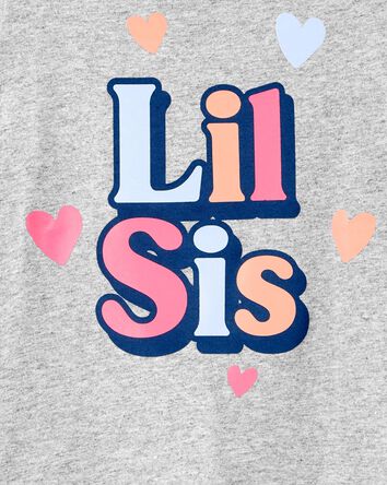 Toddler Lil Sis Graphic Tee, 