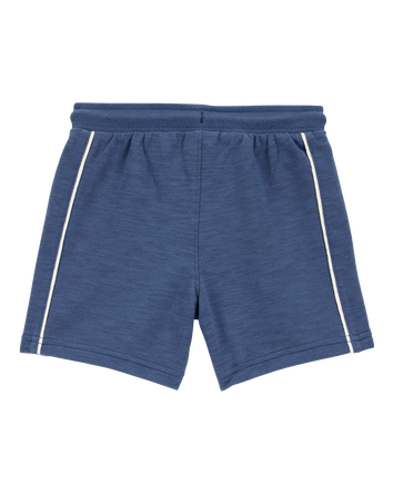 Baby All-Star Pull-On Cotton Shorts - Blue, 