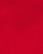 Baby Twill Eyelet Shortalls - Red
, image 3 of 4 slides