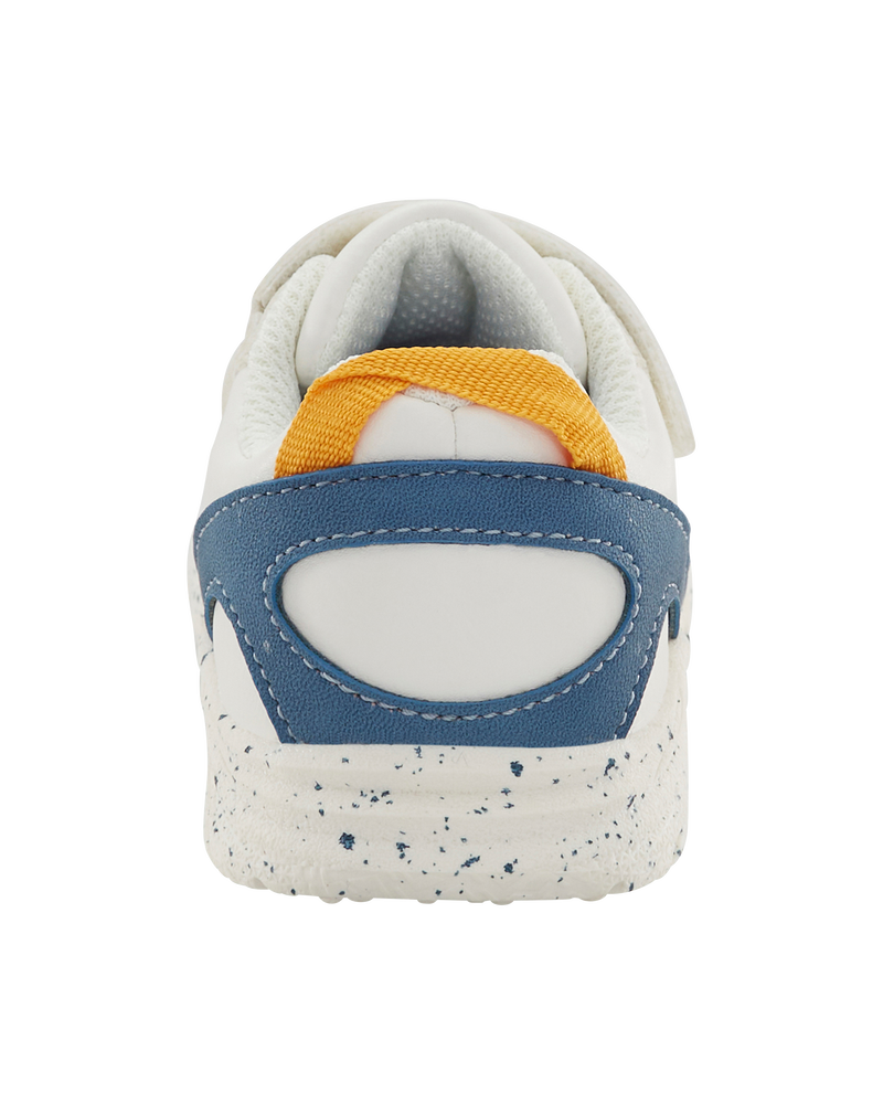 Baby  Every Step® First Walker Fashion Sneakers - White/Blue, image 3 of 7 slides