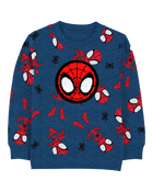 Toddler Spider-Man Pullover - Navy, image 1 of 2 slides