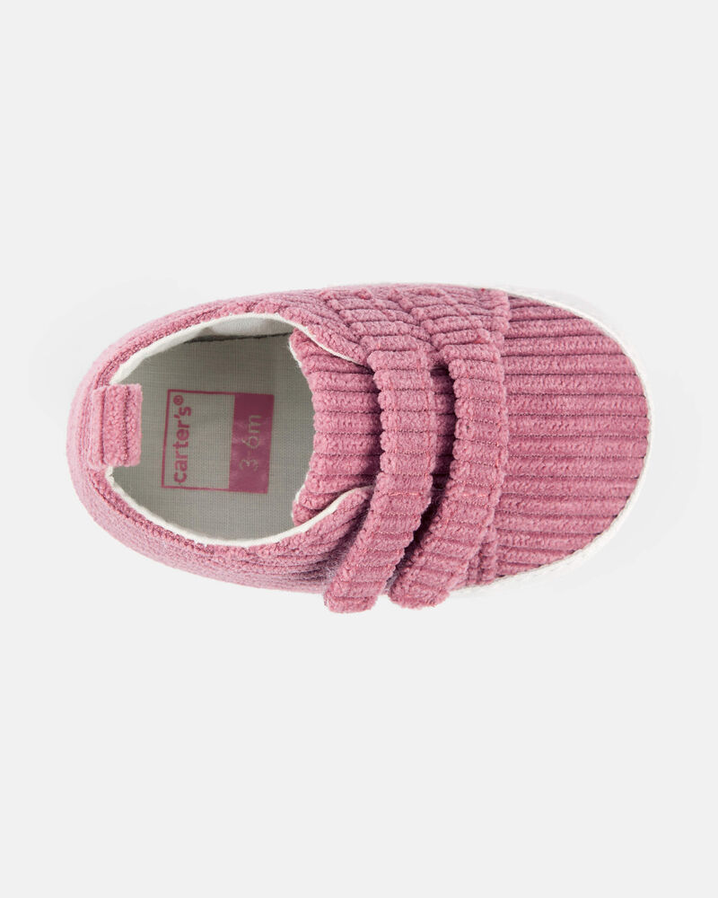 Baby Girl Corduroy Slip-On Shoes - Pink, image 4 of 6 slides