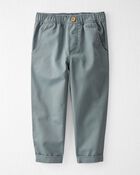 Toddler Organic Cotton Twill Pants in Slate, image 1 of 4 slides