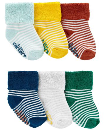 Baby 6-Pack Booties, 