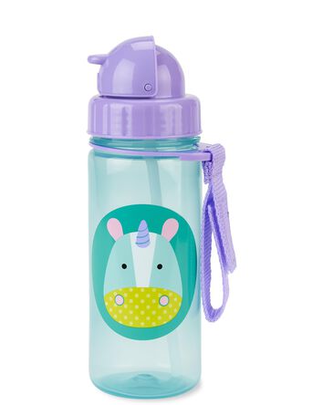 ZOO Straw Bottle - 13 oz - Unicorn, 