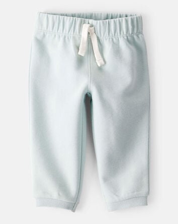 Baby Boy Cotton Pull-On Pants - Blue, 