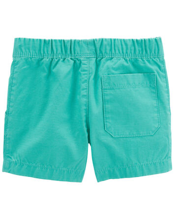 Baby Pull-On Canvas Shorts, 
